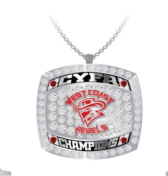 West Coast Rebels Pendant