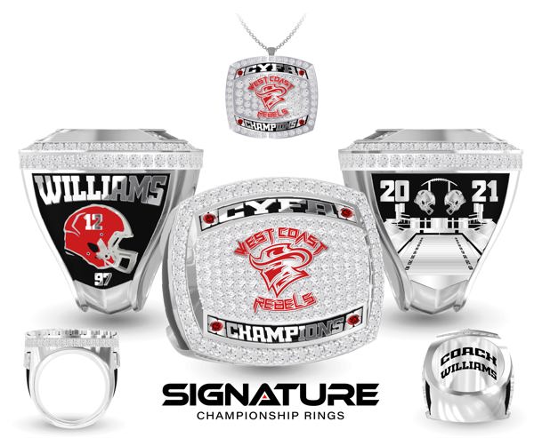 West Coast Rebels Williams Ring
