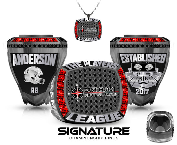 East Coast Football League Championship Ring