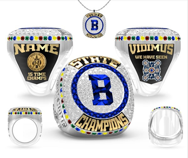 Booneville High School- OSR Band 2024 Championship Ring