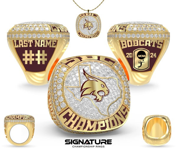Texas State University Volleyball -Women's PLAYER ## 2024 Championship Ring