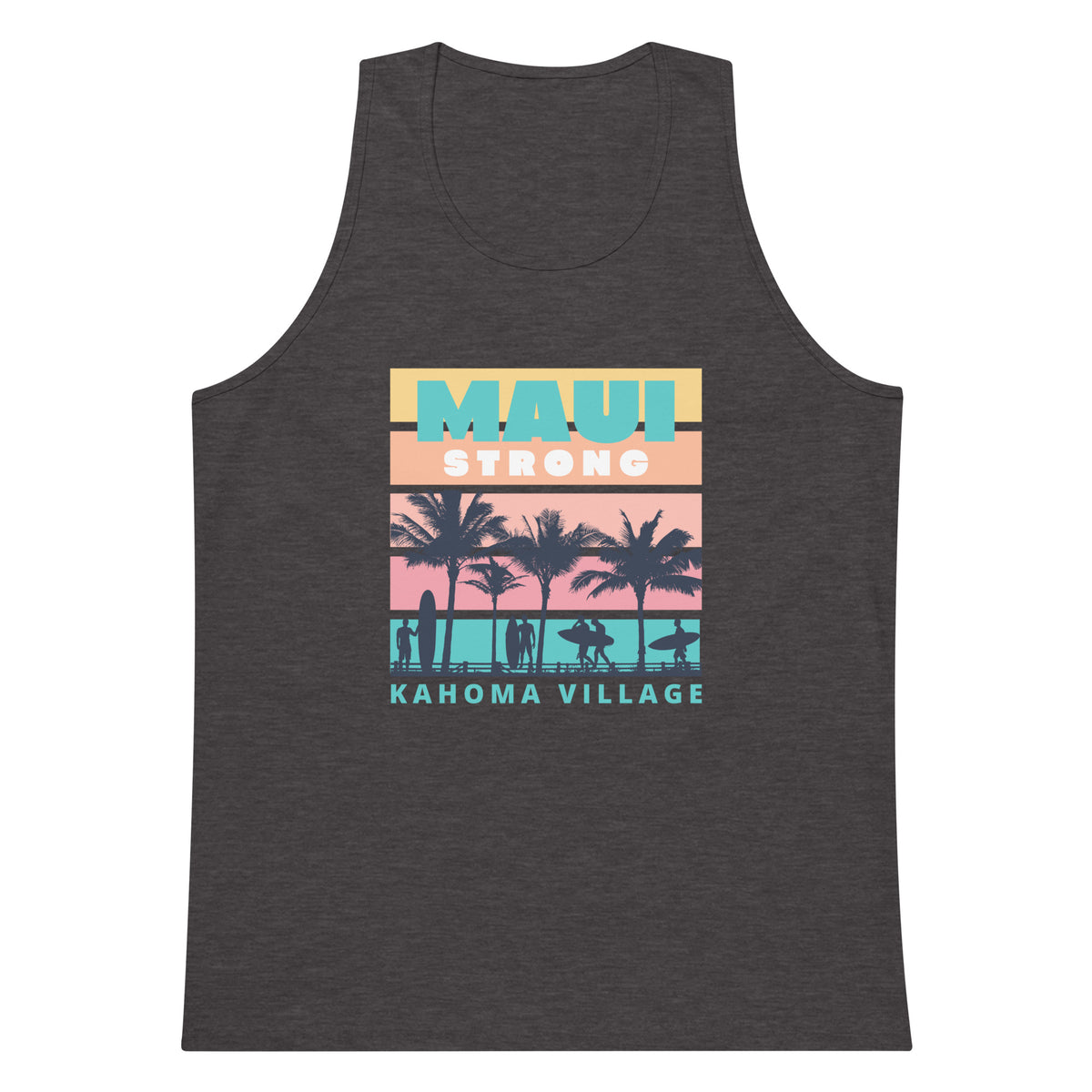 Maui test 3 Men’s premium tank top