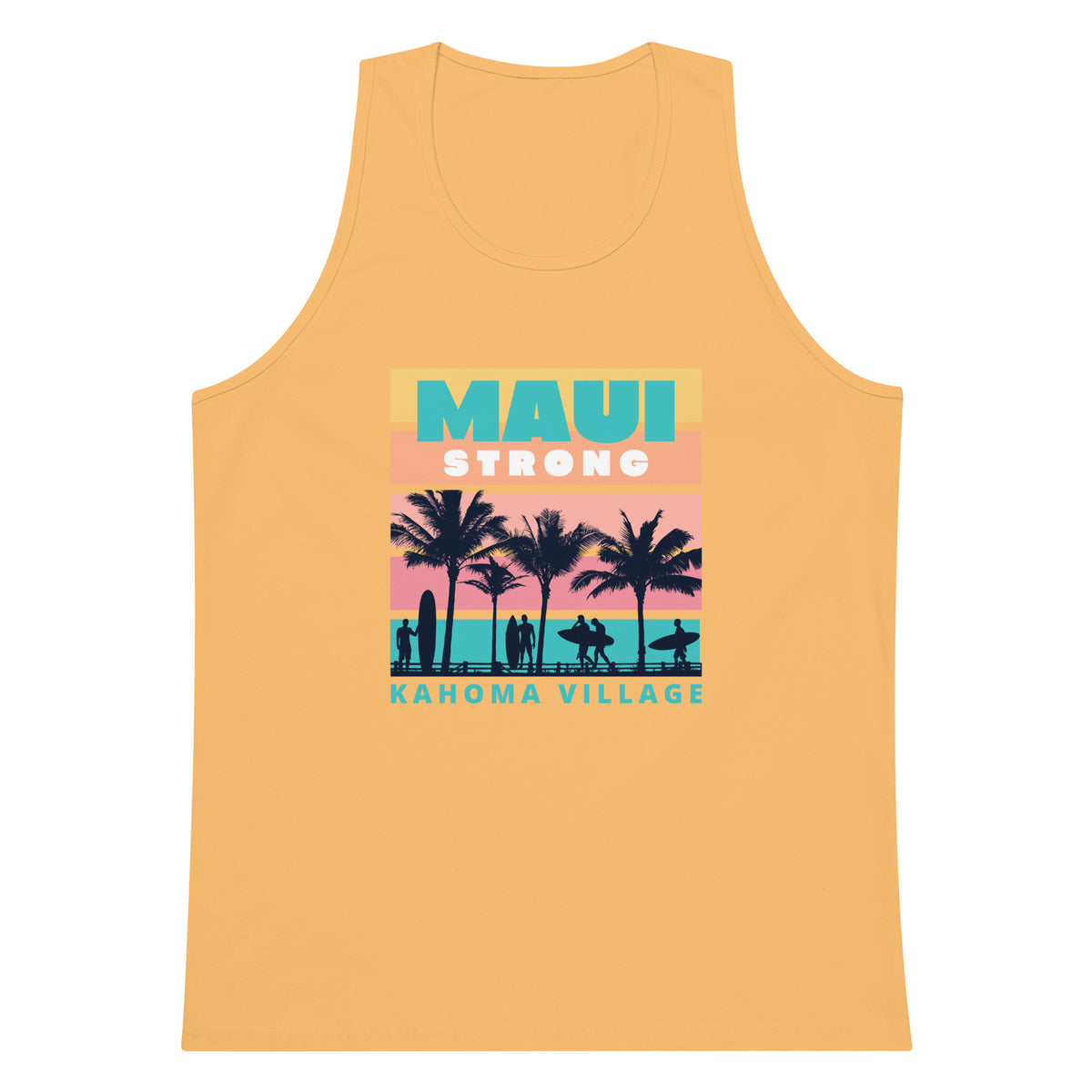 Maui test 3 Men’s premium tank top