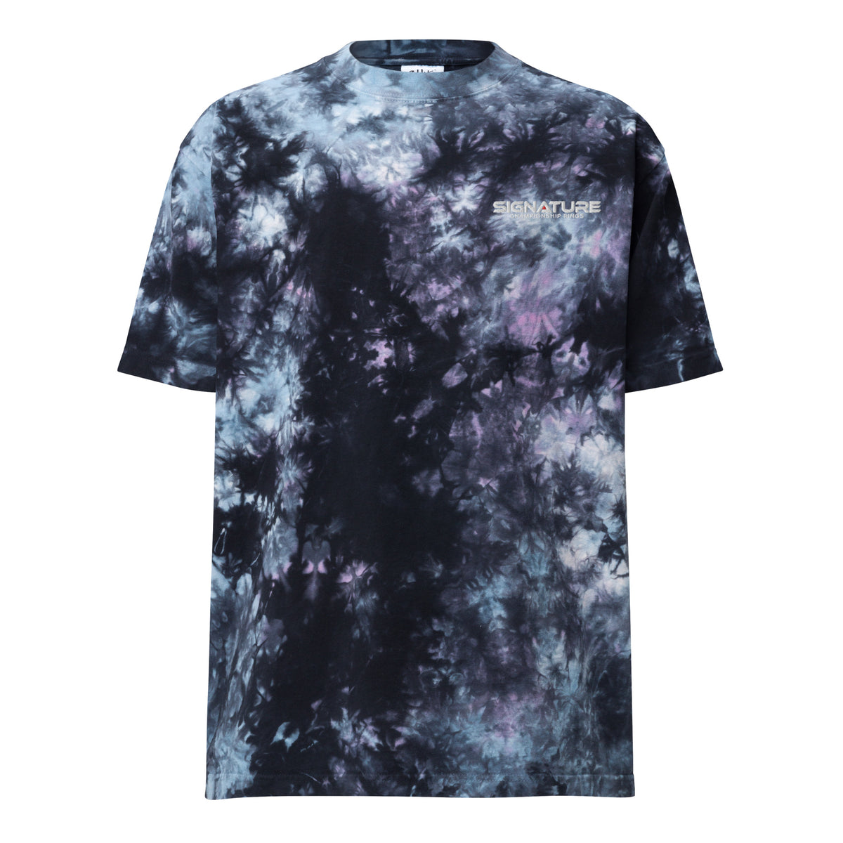 Signature Oversized tie-dye t-shirt