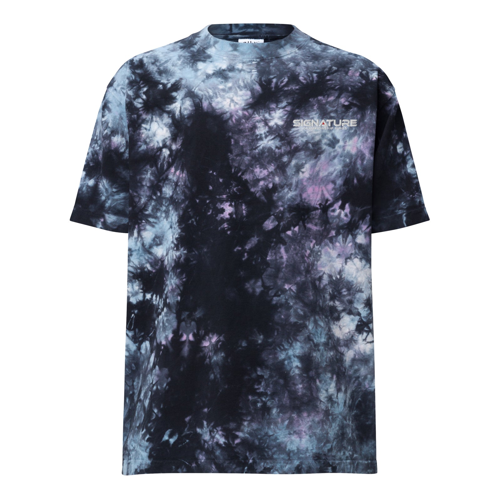 Signature Oversized tie-dye t-shirt