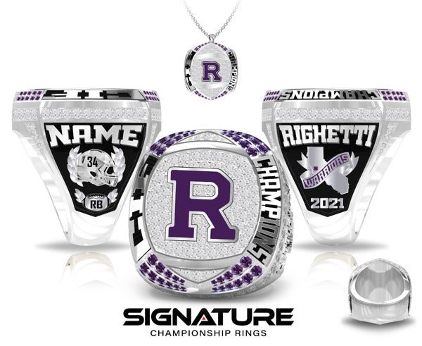 Ernest Righetti High School Championship Ring
