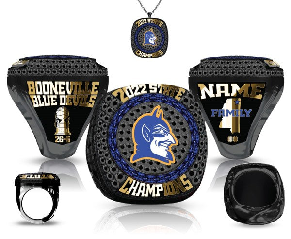 Booneville High School- OSR Championship Ring
