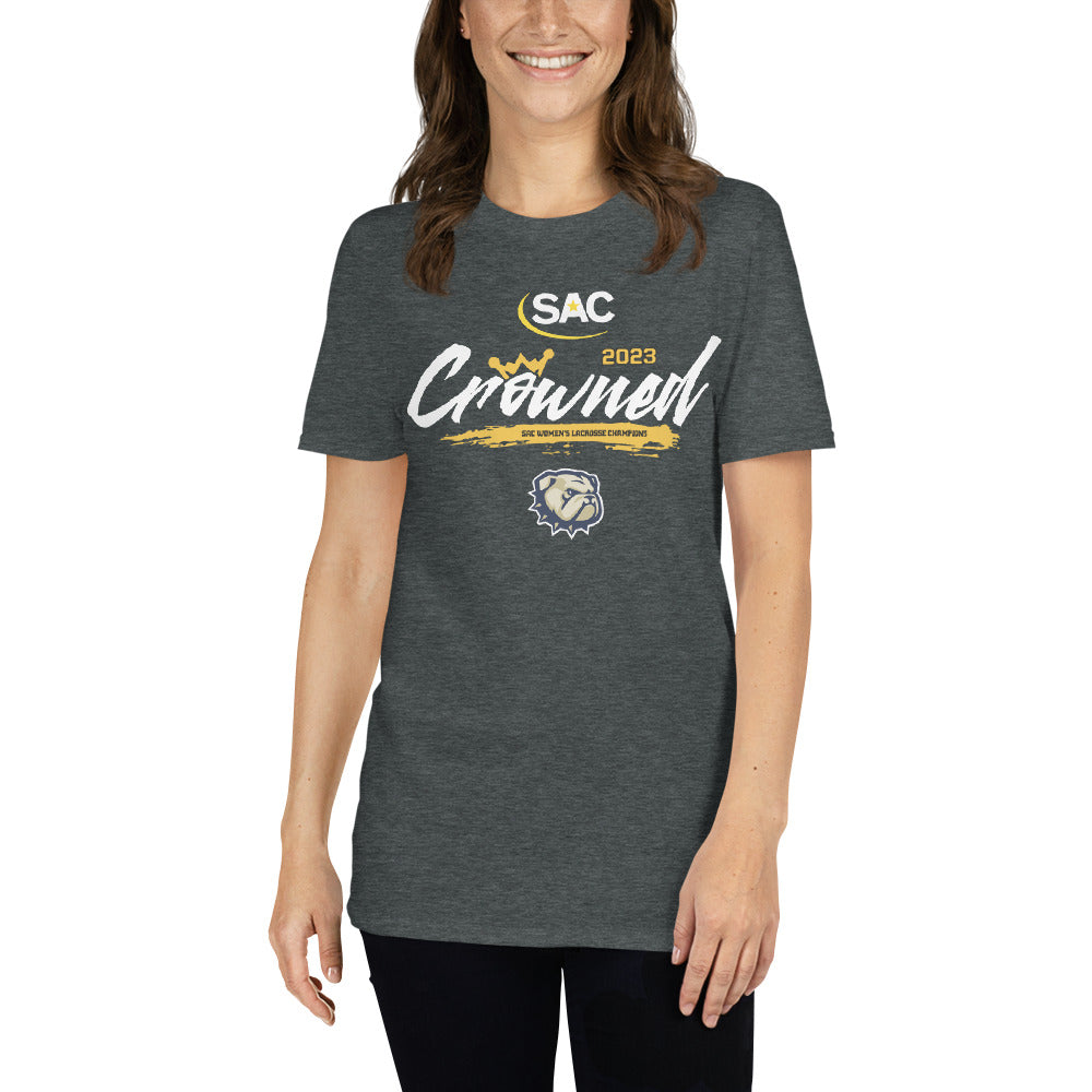 SAC WOMEN'S LACROSSE CHAMPIONS 2023 Short-Sleeve Unisex T-Shirt