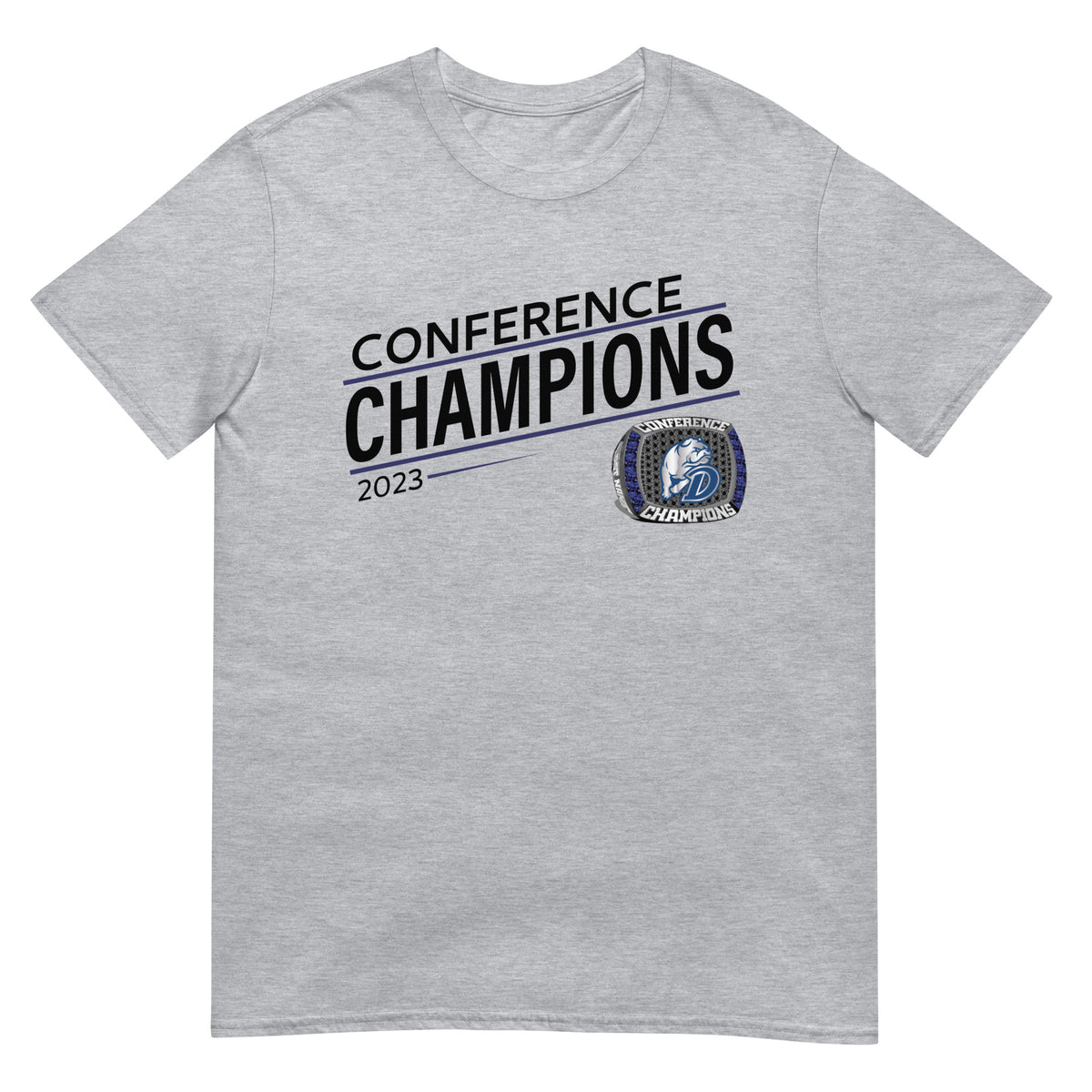 Drake University Tennis -Men's 2023 Short-Sleeve Unisex T-Shirt