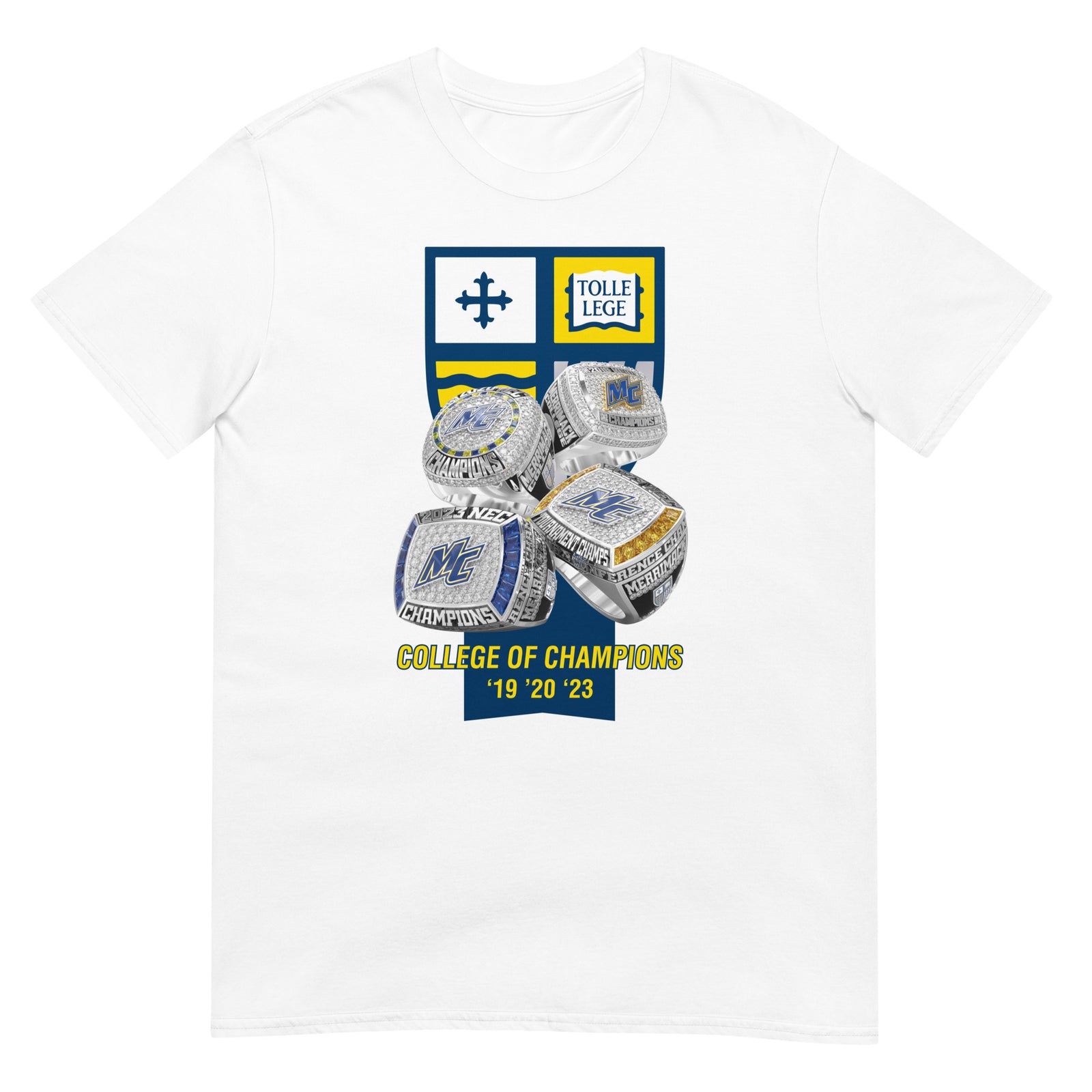 Merrimack College Men's Basketball 2023 Short-Sleeve Unisex T-Shirt