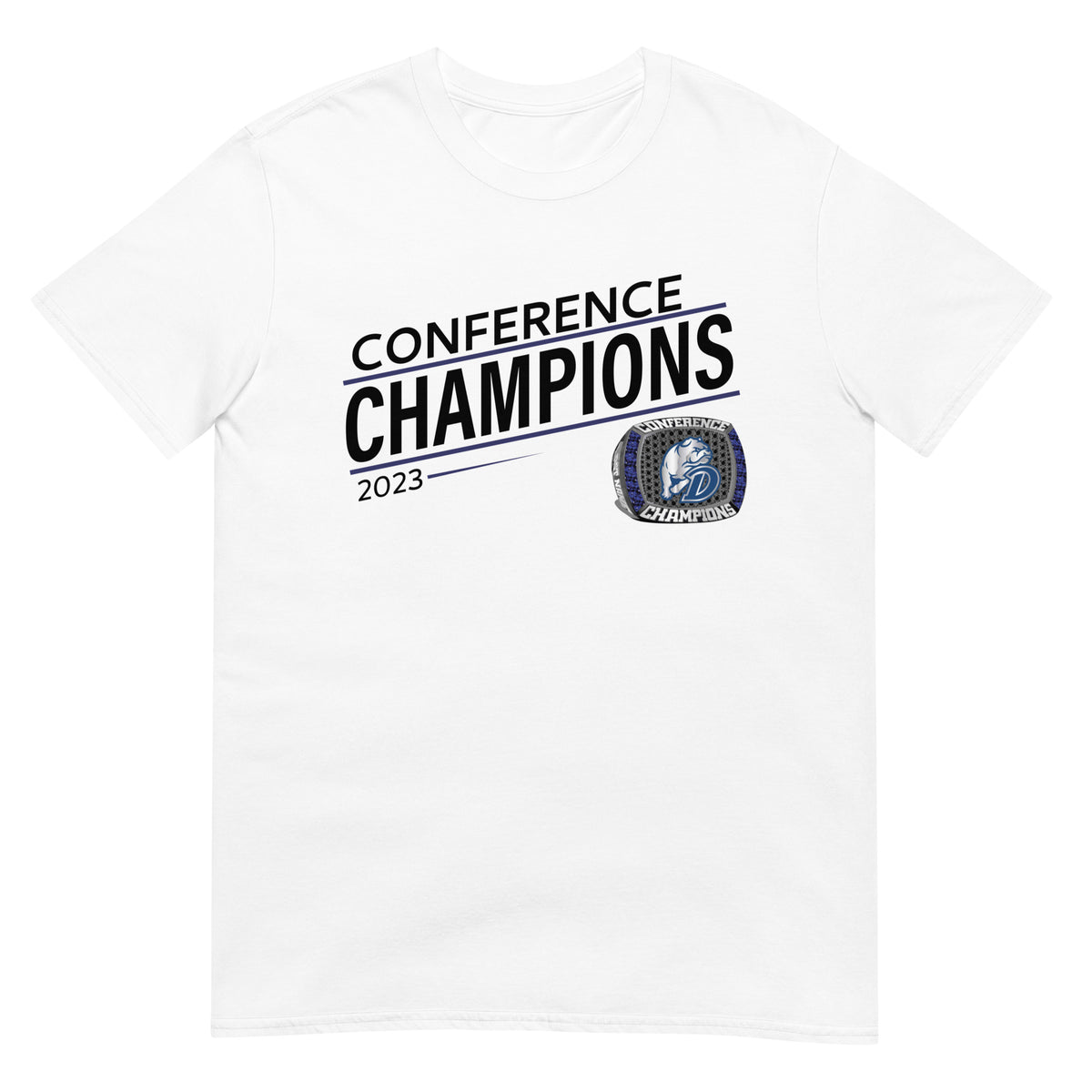 Drake University Tennis -Men's 2023 Short-Sleeve Unisex T-Shirt