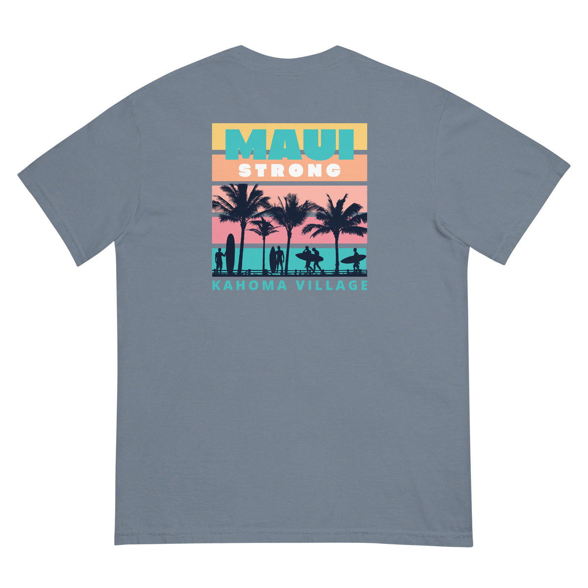 MAUI TEST Tee 1 Unisex garment-dyed heavyweight t-shirt