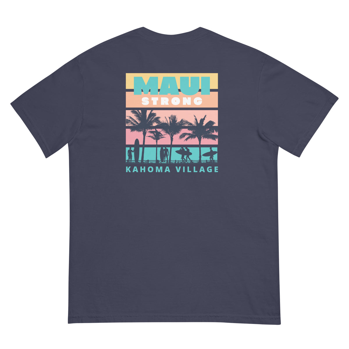 MAUI TEST Tee 1 Unisex garment-dyed heavyweight t-shirt