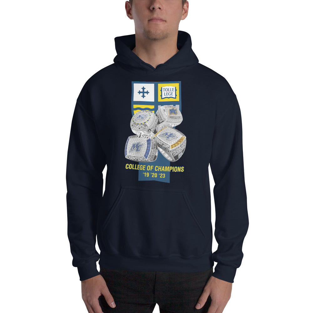 Merrimack College Men's Basketball 2023 Unisex Hoodie