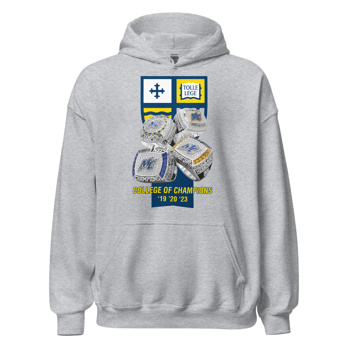 Merrimack College Men's Basketball 2023 Unisex Hoodie