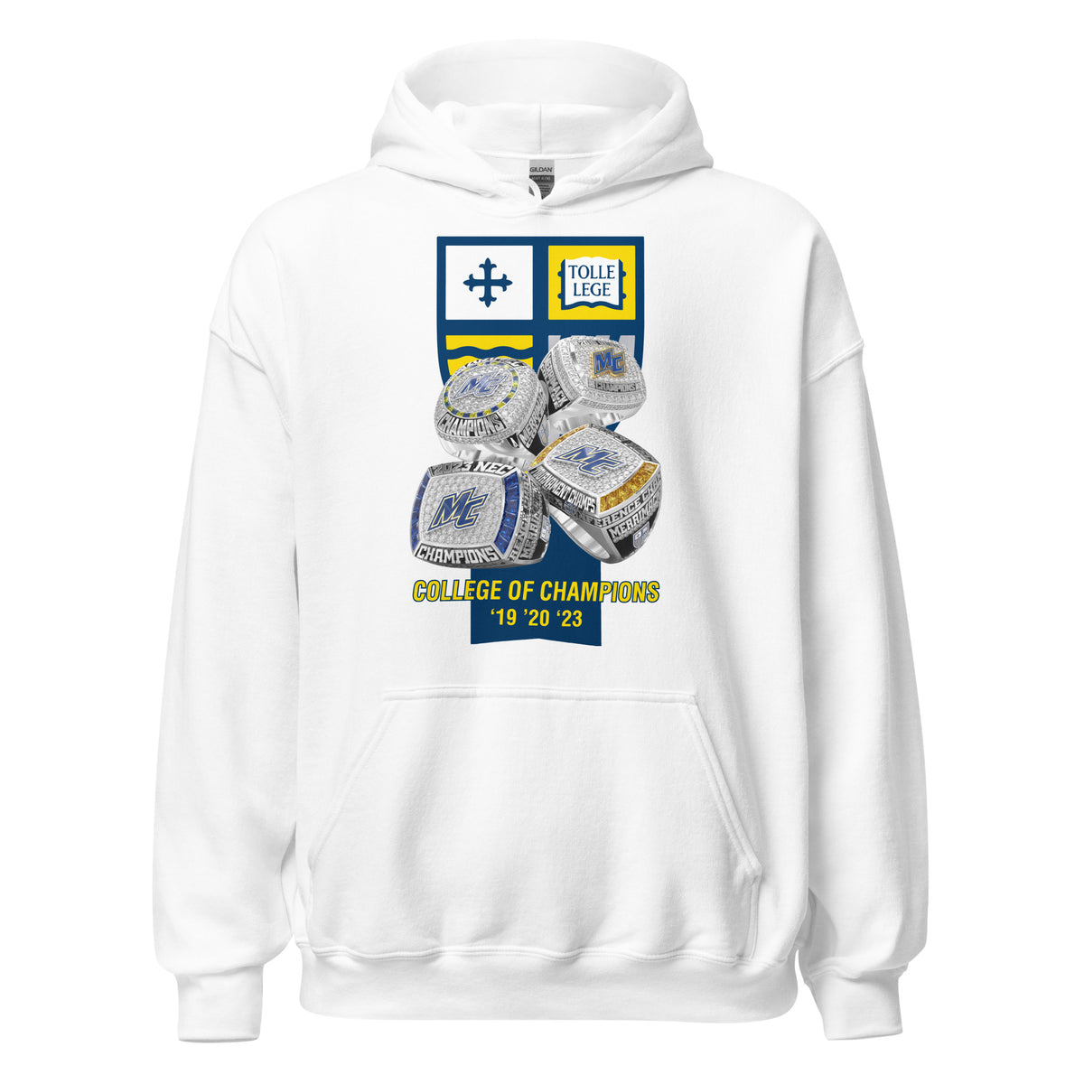 Merrimack College Men's Basketball 2023 Unisex Hoodie