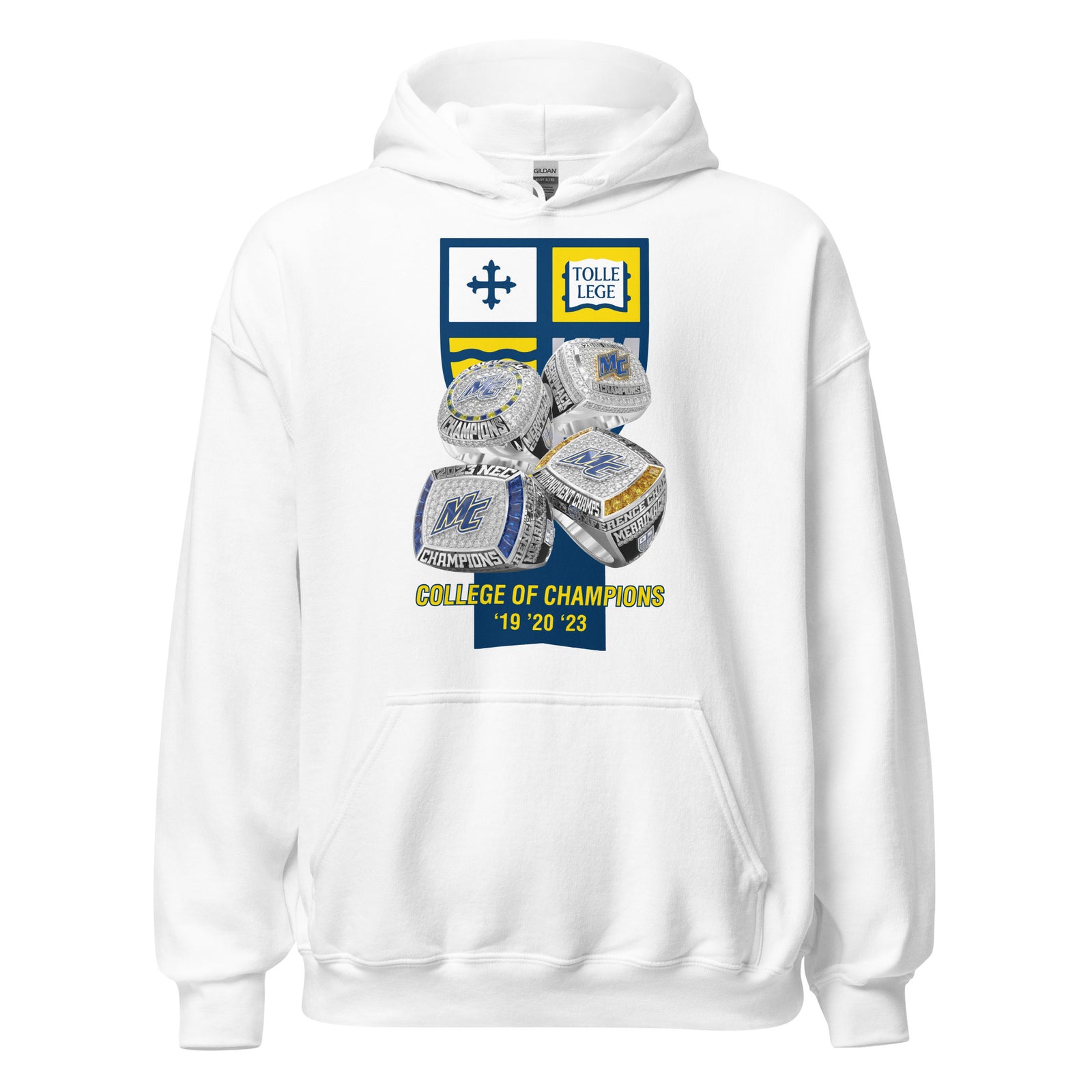 Merrimack College Men's Basketball 2023 Unisex Hoodie