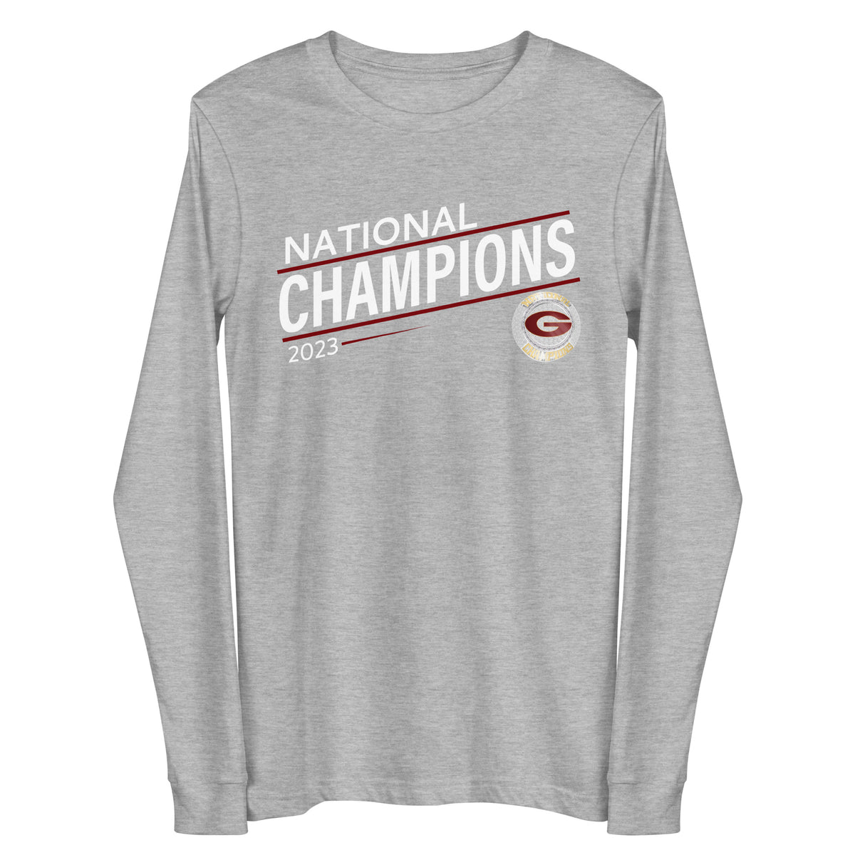 Gentry High School Powerlifting 2023 Unisex Long Sleeve Tee