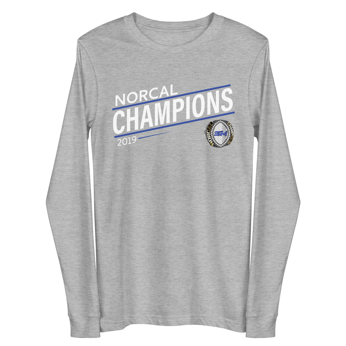 College of San Mateo Football 2023 Unisex Long Sleeve Tee
