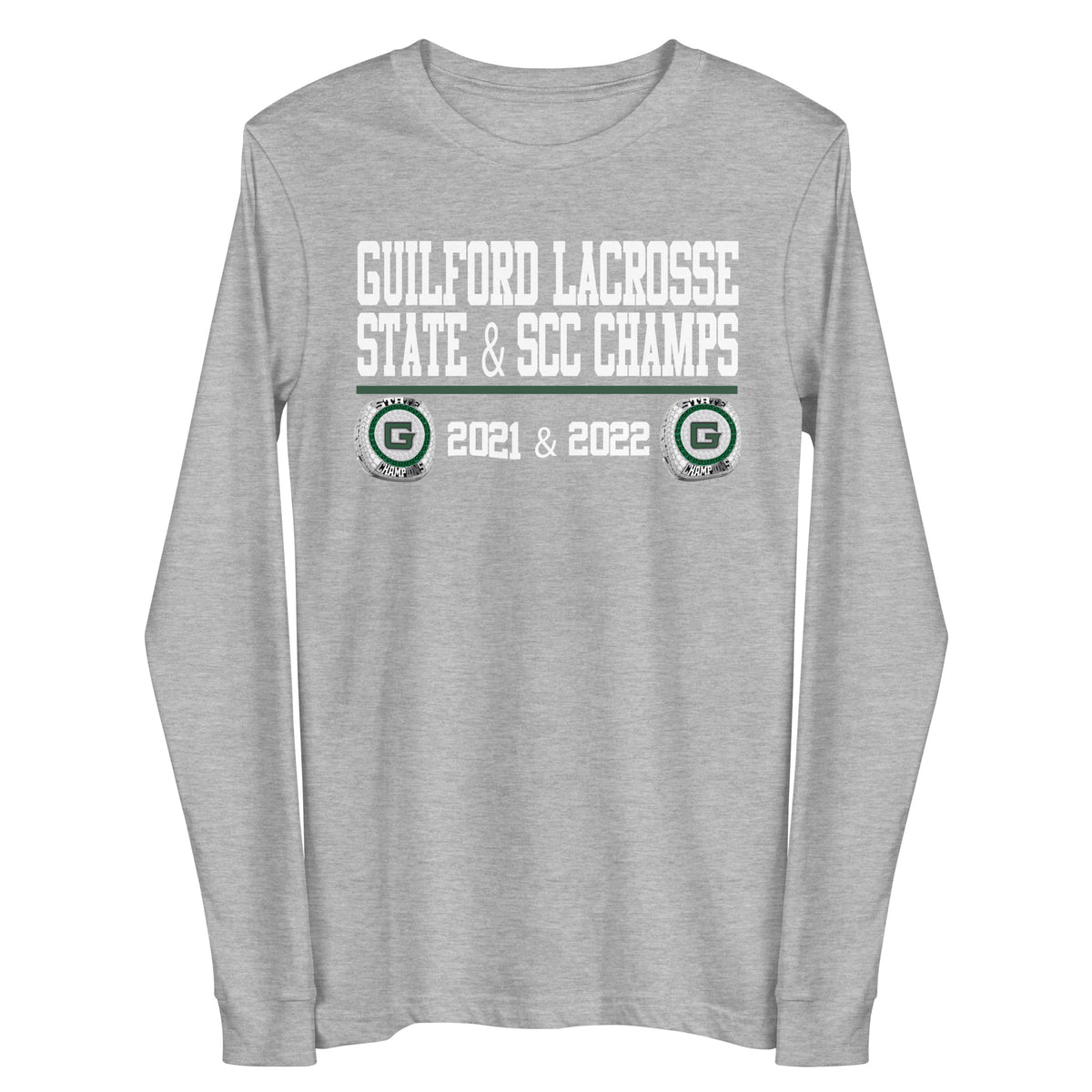 Guilford High School Lacrosse -Women's 2023 Unisex Long Sleeve Tee