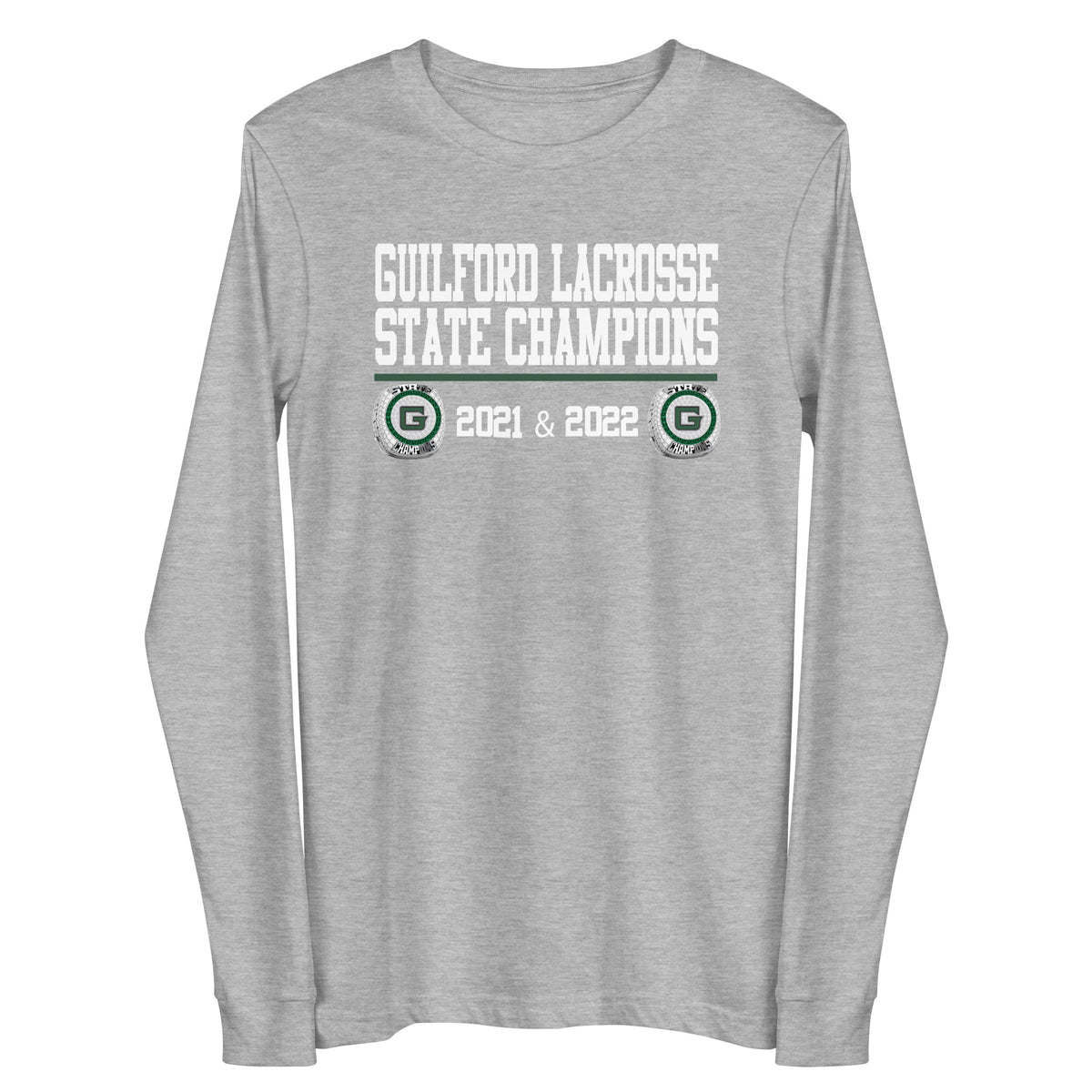 Guilford High School Lacrosse -Women's 2023 Unisex Long Sleeve Tee
