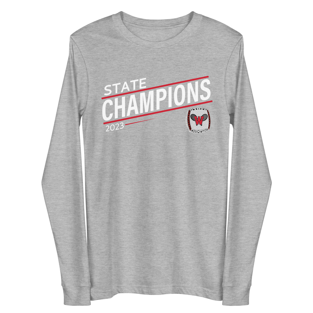 Blue Valley West High School Tennis -Men's 2023 Unisex Long Sleeve Tee