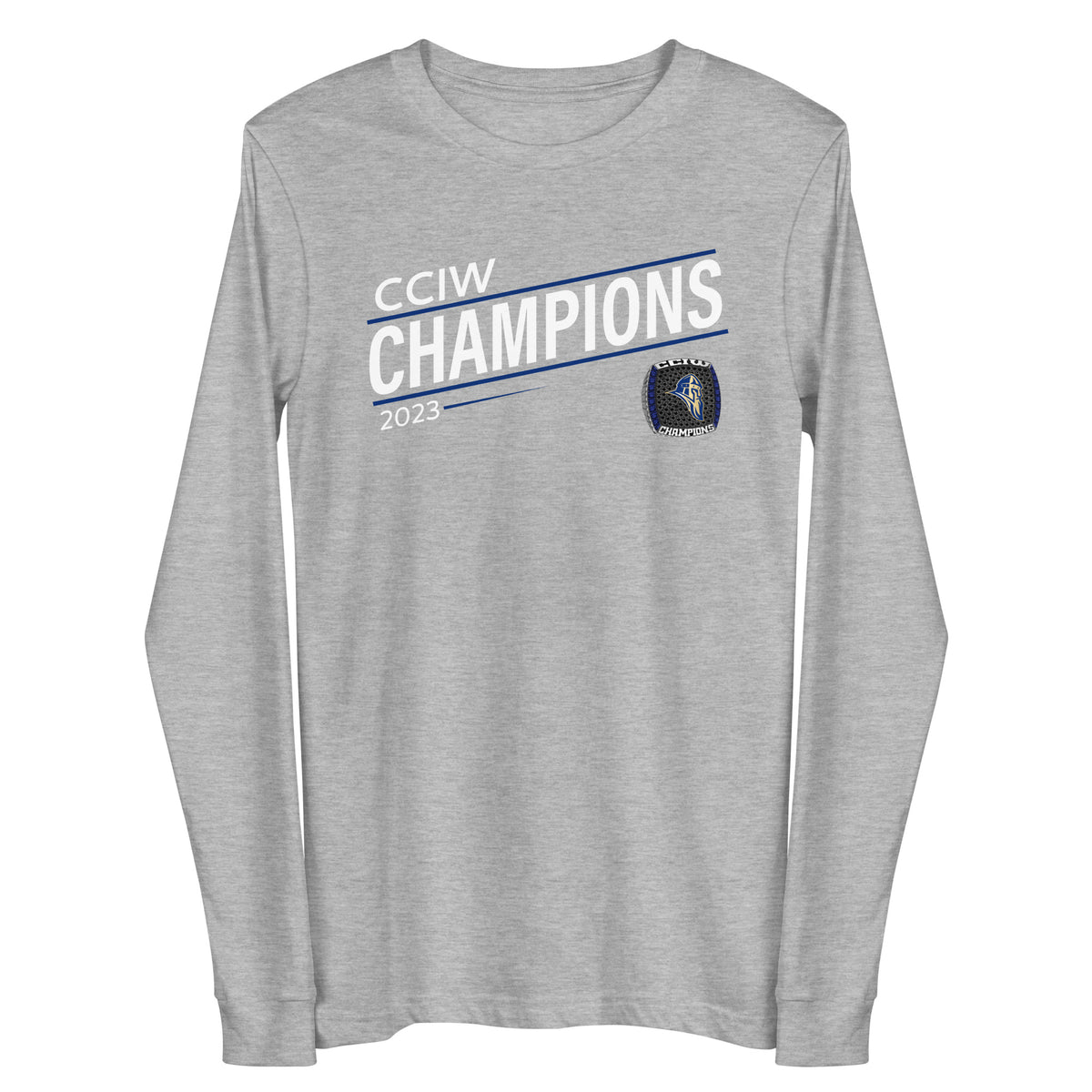 Augustana College Swimming &amp; Diving 2023 Unisex Long Sleeve Tee