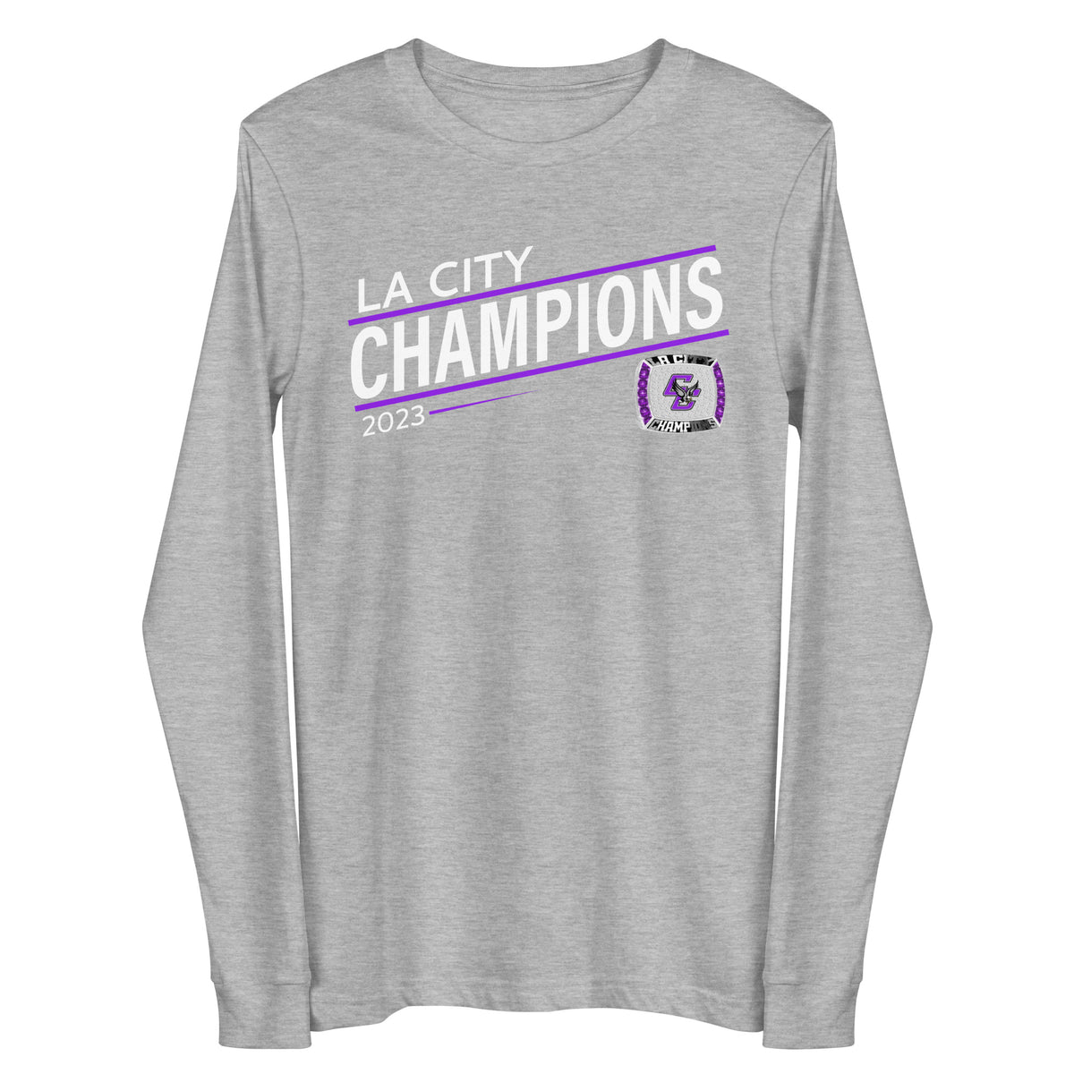 Cesar E Chavez Learning Academies Baseball 2023 Unisex Long Sleeve Tee