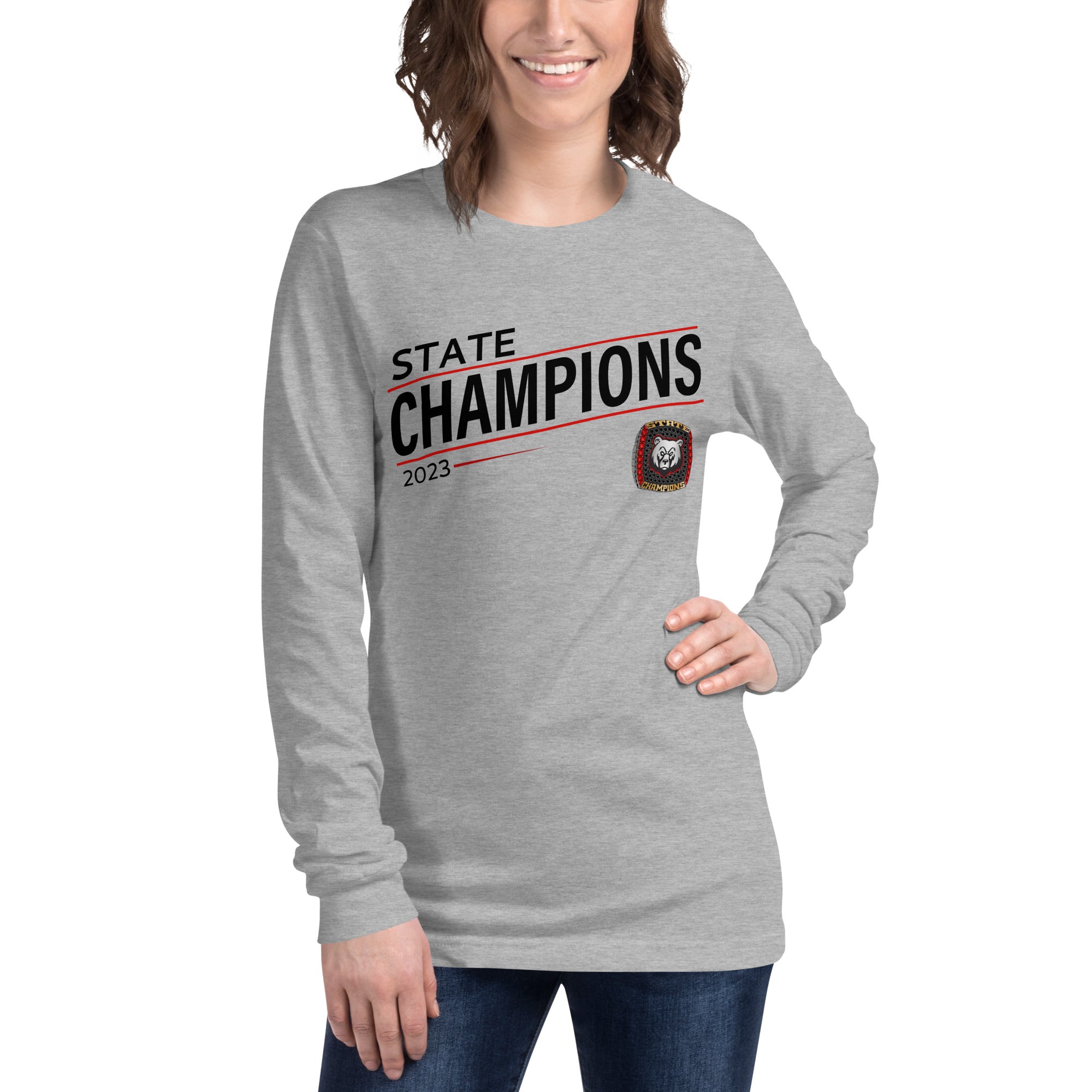 Bear River High School Lacrosse -Women's 2023 Unisex Long Sleeve Tee