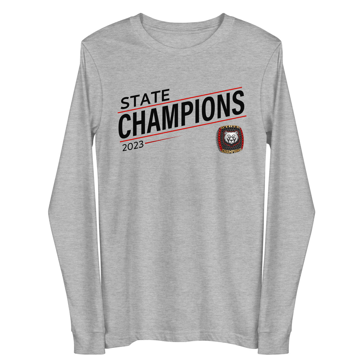 Bear River High School Lacrosse -Women's 2023 Unisex Long Sleeve Tee
