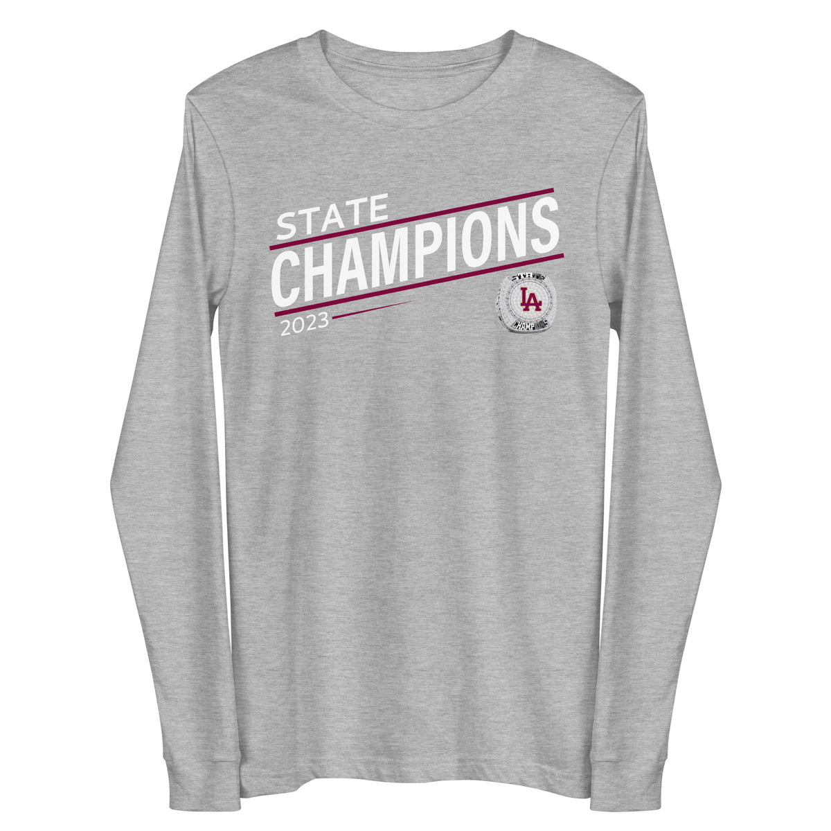 Loyola Academy Lacrosse -Women's 2023 Unisex Long Sleeve Tee