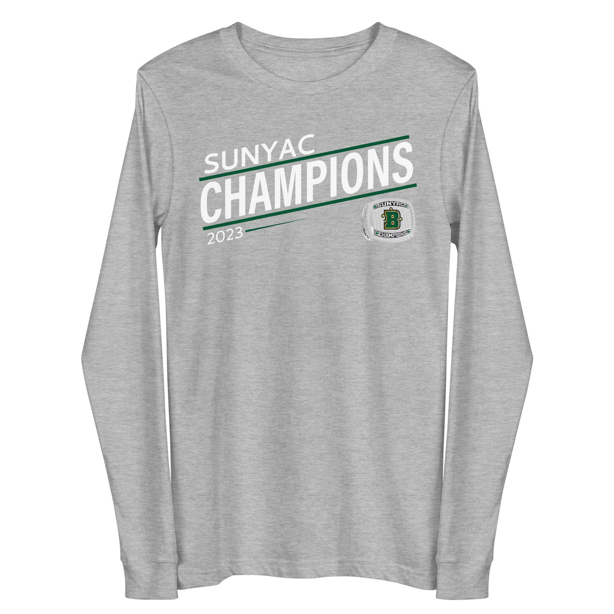 The College at Brockport State University of New York Baseball 2023 Unisex Long Sleeve Tee