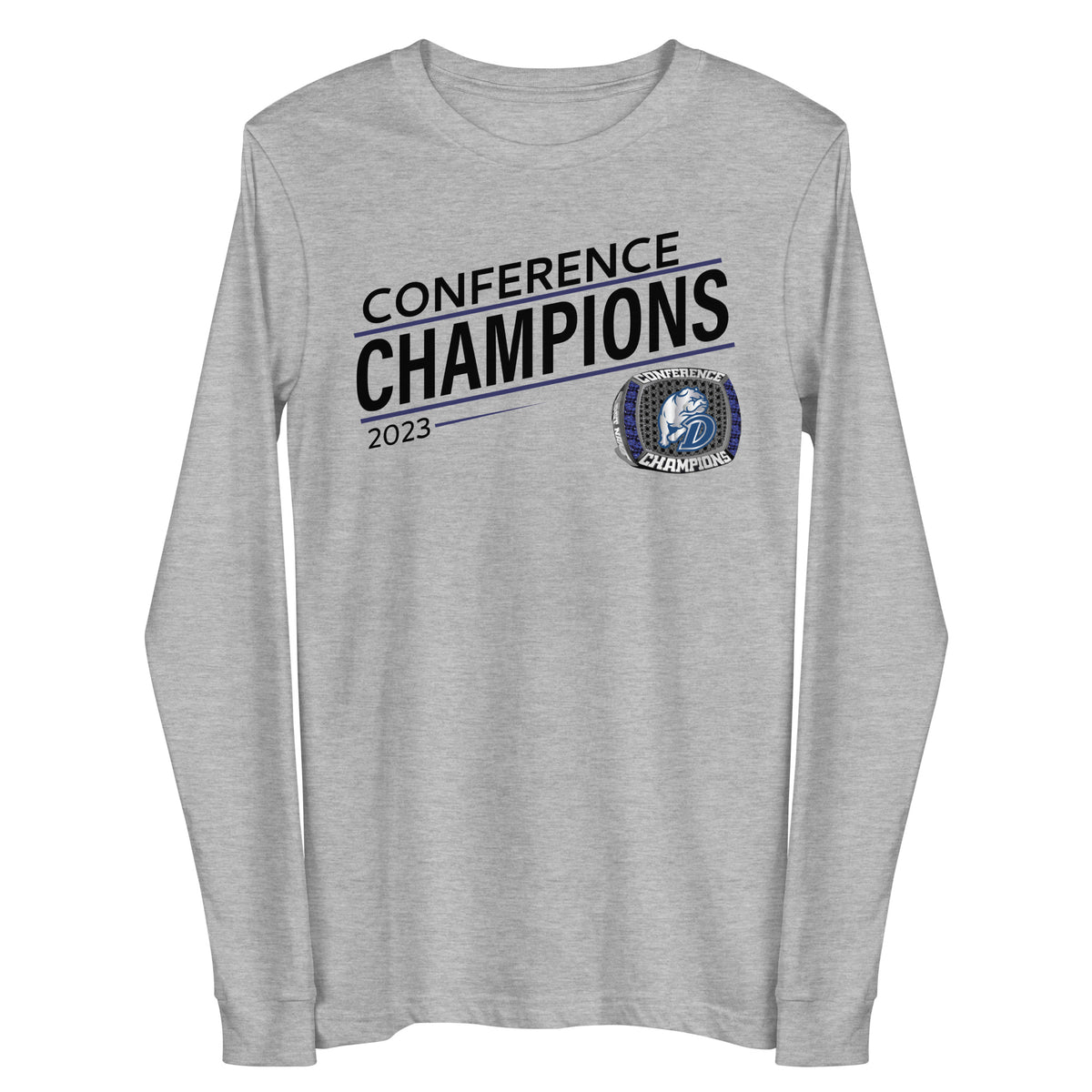 Drake University Tennis -Men's 2023 Unisex Long Sleeve Tee