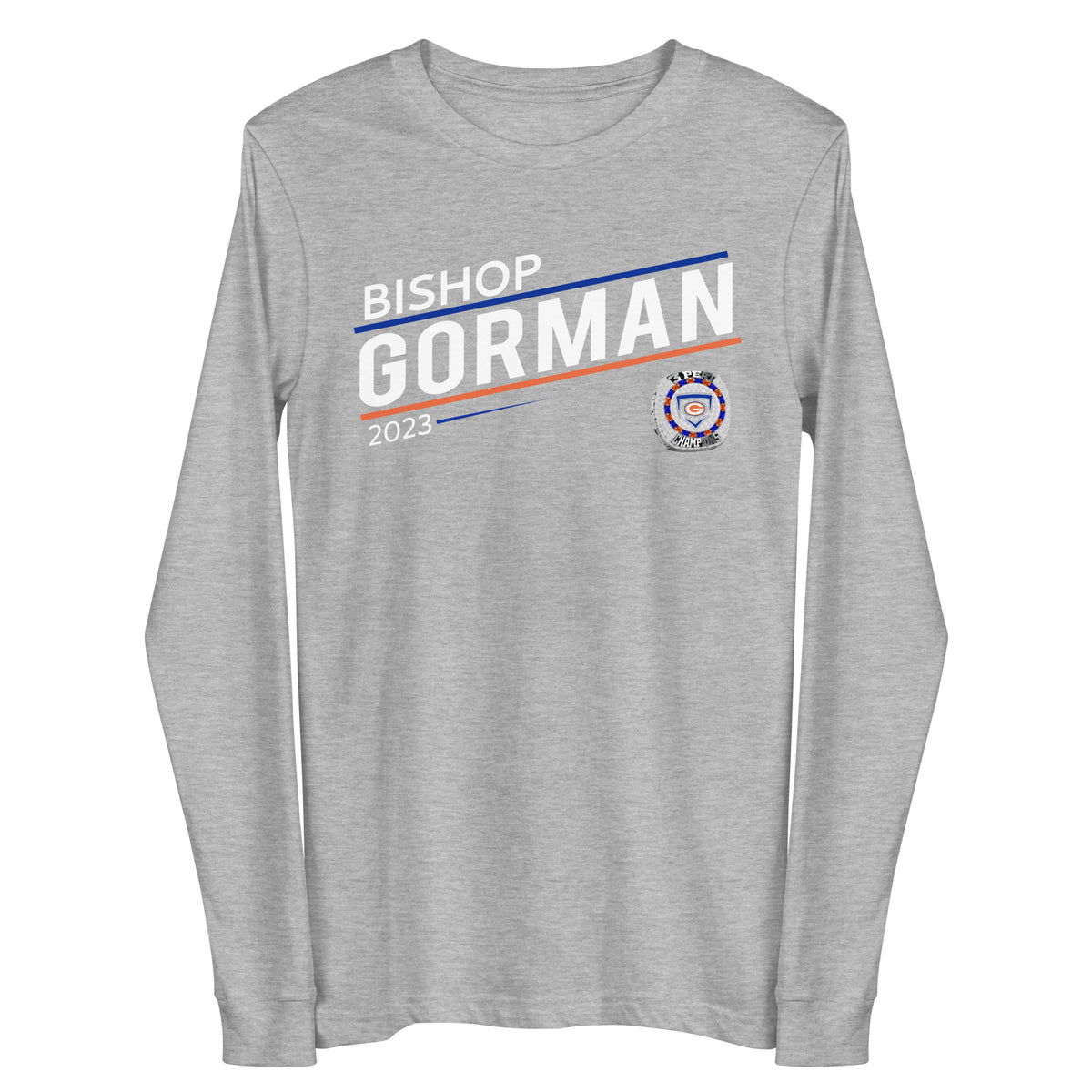 Bishop Gorman High School Softball 2023 Unisex Long Sleeve Tee