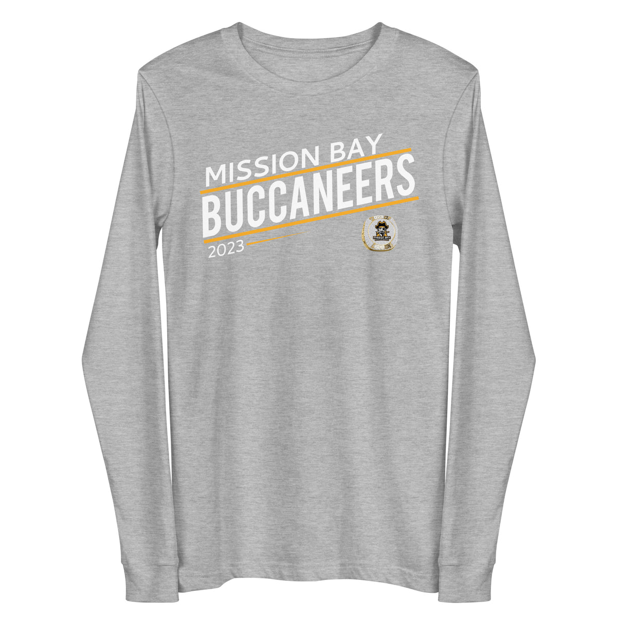 Mission Bay Track &amp; Field -Men's 2023 Unisex Long Sleeve Tee