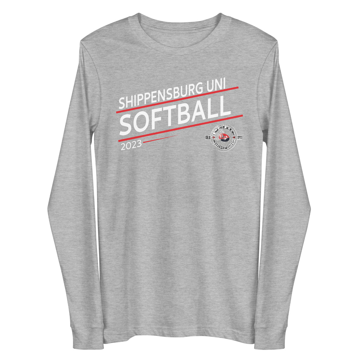 Shippensburg University Softball 2023 Unisex Long Sleeve Tee