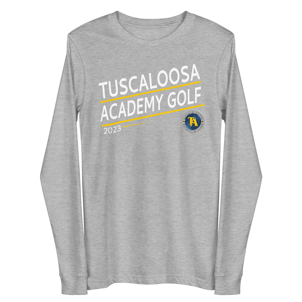 Tuscaloosa Academy (Upper School) Golf -Women's 2023 Unisex Long Sleeve Tee
