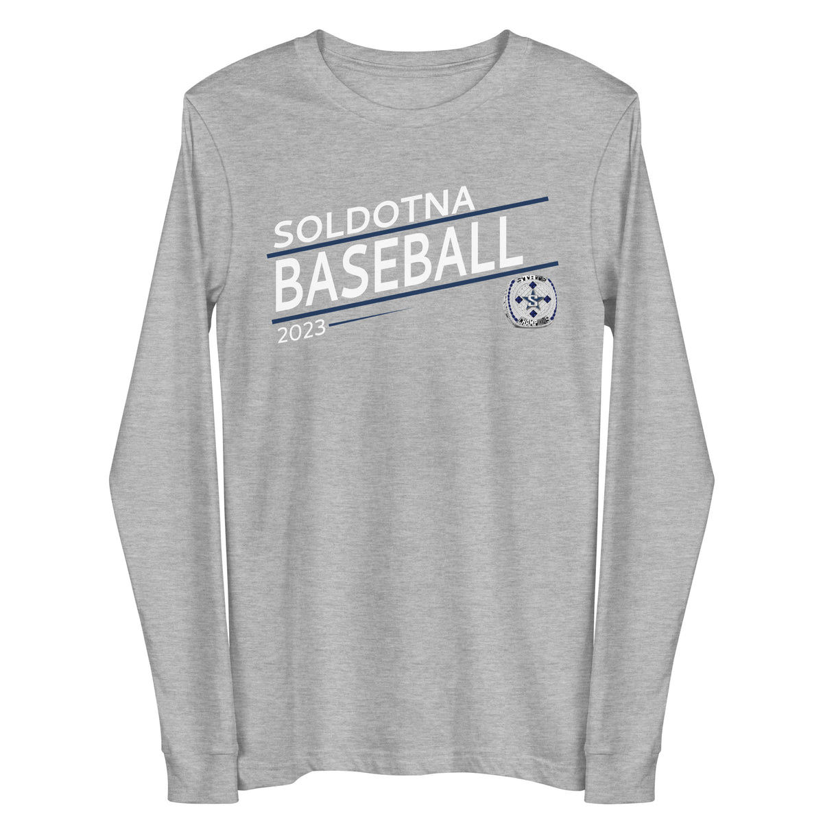 Soldotna High School Baseball 2023 Unisex Long Sleeve Tee