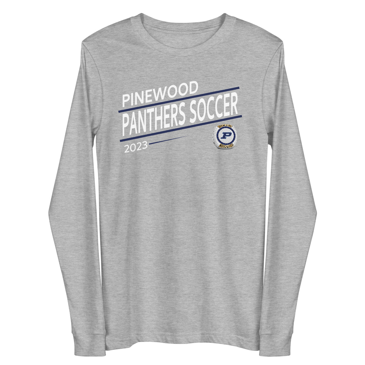 Pinewood Preparatory School Soccer -Men's 2023 Unisex Long Sleeve Tee