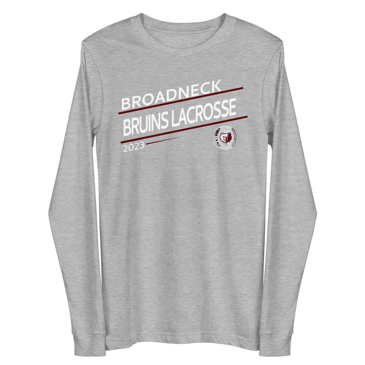 Broadneck Senior High School Lacrosse -Women's 2023 Unisex Long Sleeve Tee