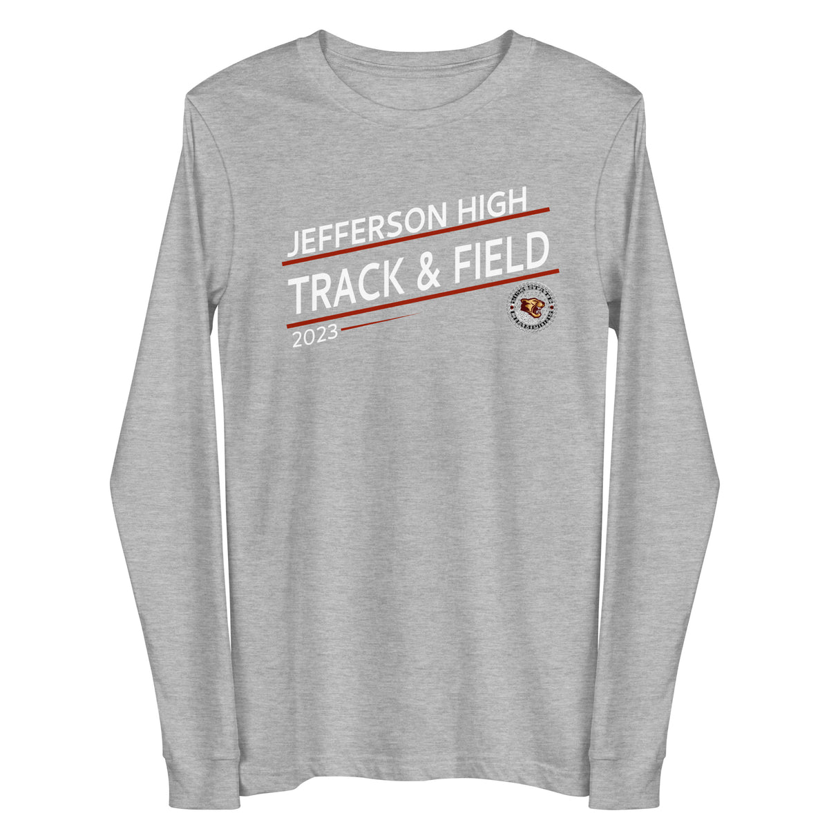 Jefferson High School Track &amp; Field -Women's 2023 Unisex Long Sleeve Tee
