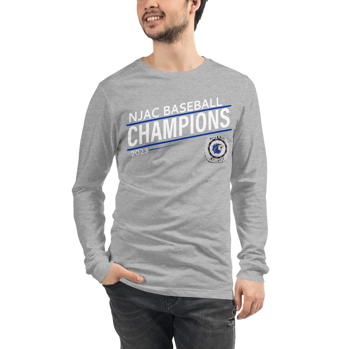 The College of New Jersey Baseball 2023 Unisex Long Sleeve Tee