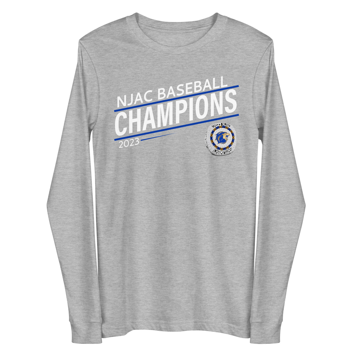 The College of New Jersey Baseball 2023 Unisex Long Sleeve Tee