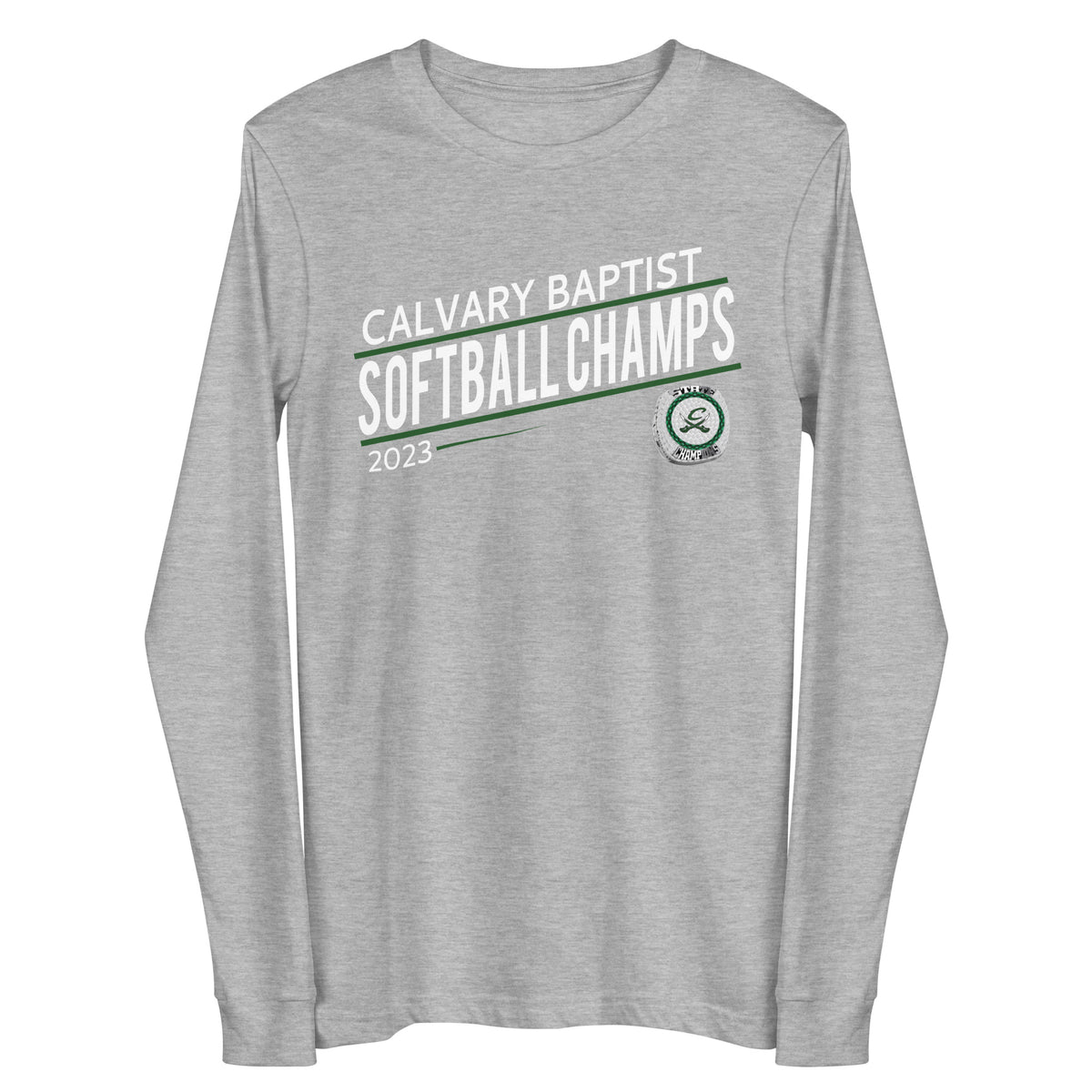 Calvary Baptist Academy Softball 2023 Unisex Long Sleeve Tee