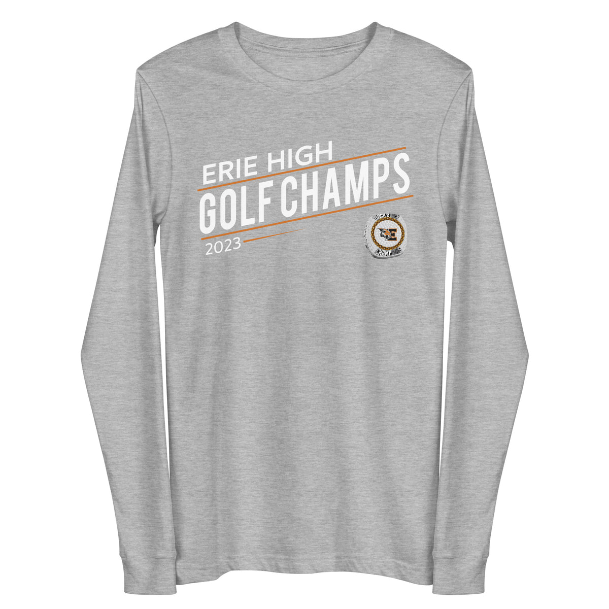 Erie High School Golf -Women's 2023 Unisex Long Sleeve Tee