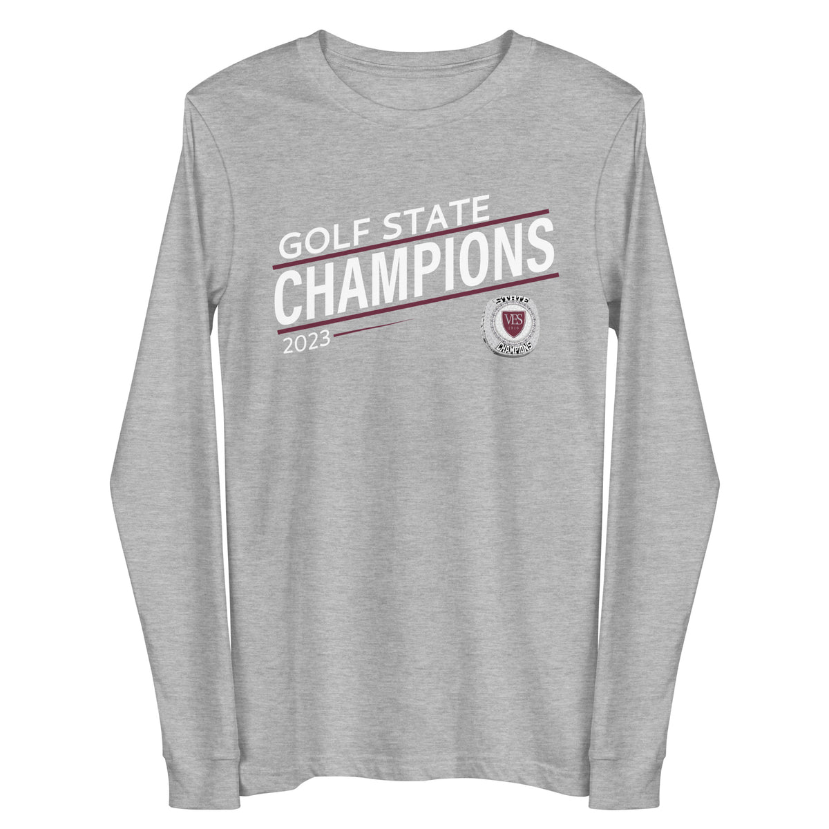 Virginia Episcopal School Golf -Men's 2023 Unisex Long Sleeve Tee