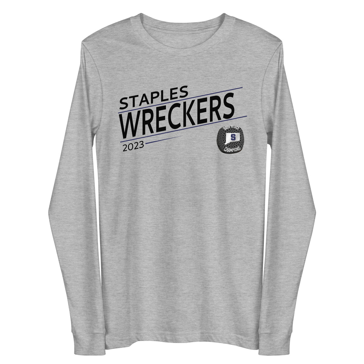 Staples High School Lacrosse -Men's 2023 Unisex Long Sleeve Tee