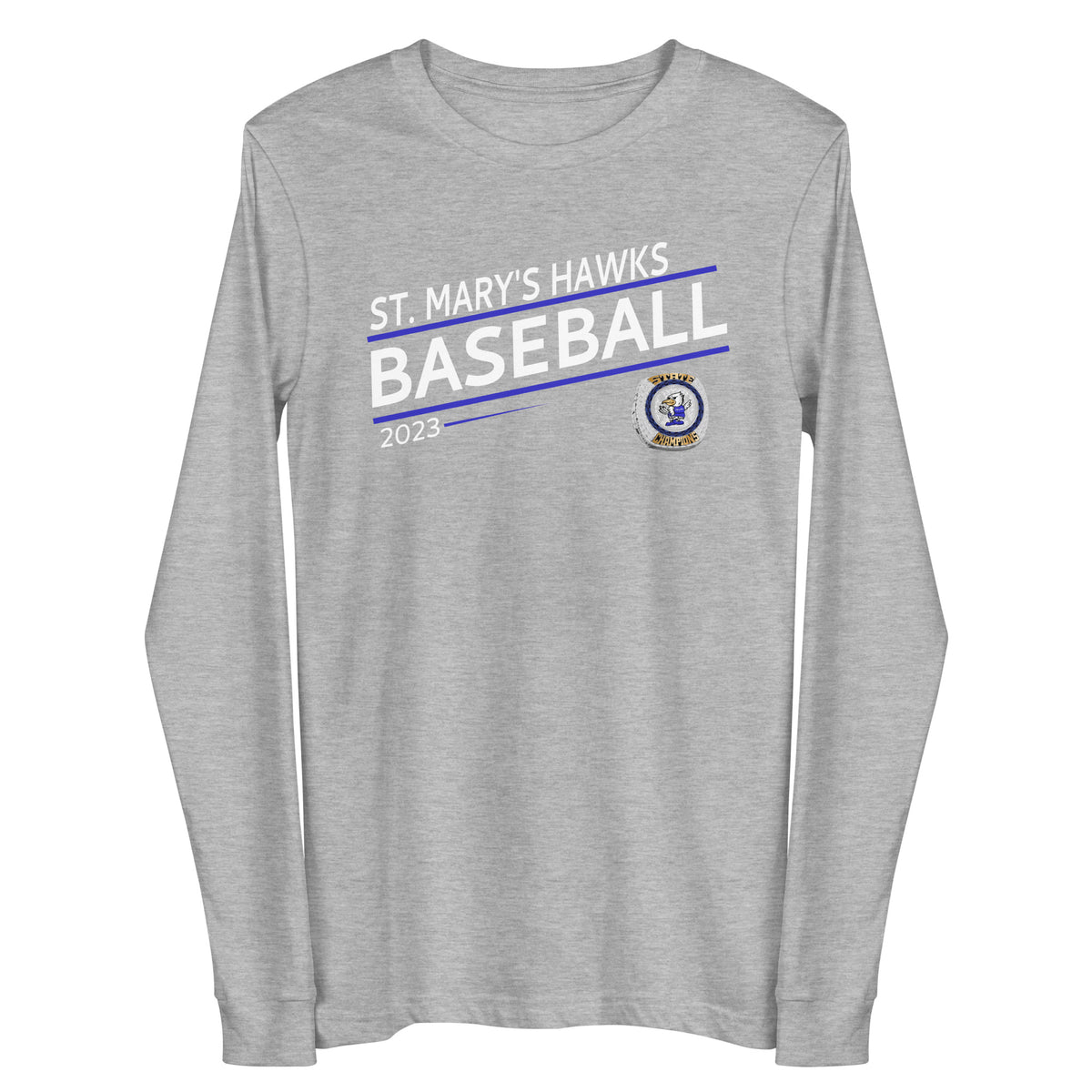 Saint Mary's High School Baseball 2023 Unisex Long Sleeve Tee