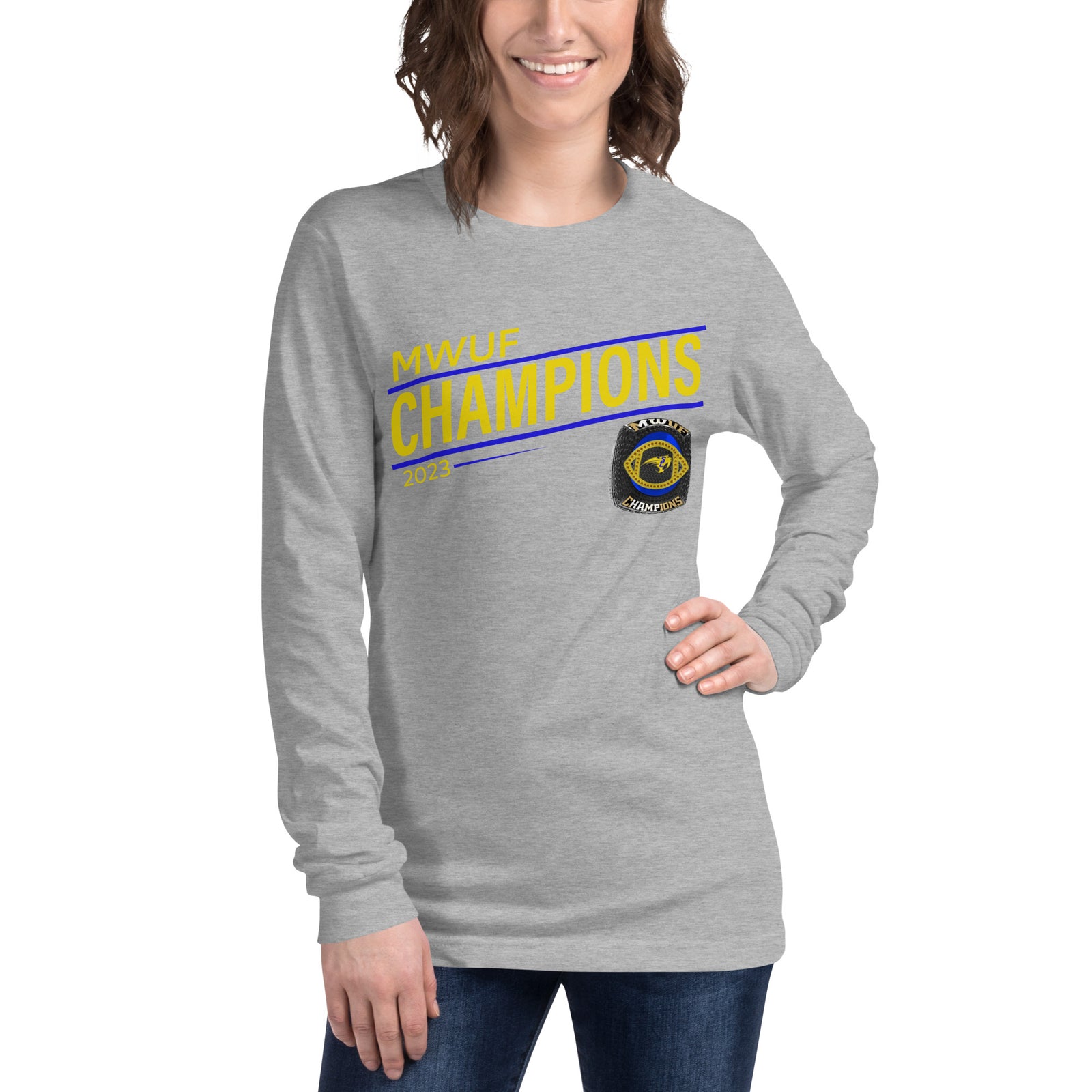 Sheboygan County Sabercats Football 2023 Unisex Long Sleeve Tee