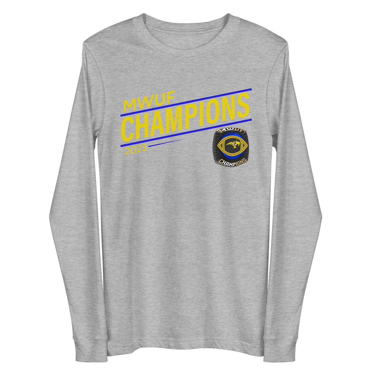 Sheboygan County Sabercats Football 2023 Unisex Long Sleeve Tee